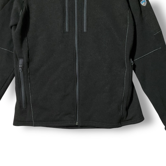 KUHL Interceptr Full Zip Fleece Jacket XL Black Outdoor Performance - Picture 5 of 13